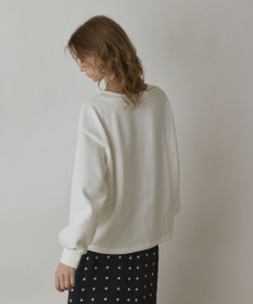 GRACE CONTINENTAL Catphoto裏毛トップ