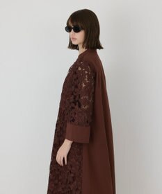 GRACE CONTINENTAL カットワークAラインワンピース