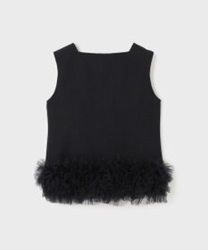 【グレースコンチネンタル】チュールヘムカットトップ チュールヘムカットトップ / GRACE CONTINENTAL | GRACE