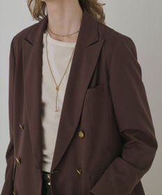 GRACE CONTINENTAL バックベンツダブルジャケット