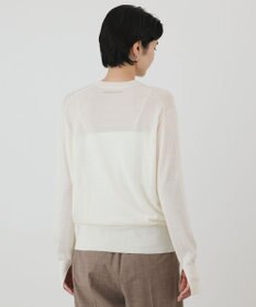 GRACE CONTINENTAL ウールシルククルーニットトップス
