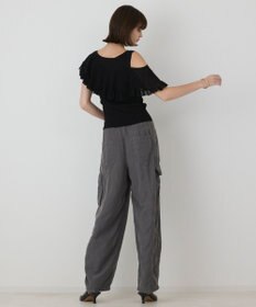 GRACE CONTINENTAL ツイルカーゴパンツ