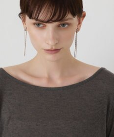 GRACE CONTINENTAL レースヘムテレコカットトップ