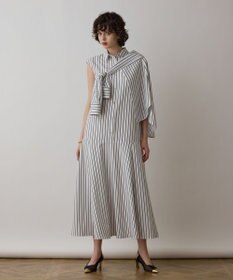 GRACE CONTINENTAL ストライプシャツワンピース