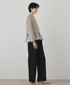 GRACE CONTINENTAL シアーフレアカットトップ