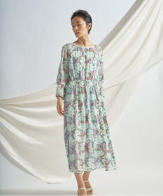 フラワードット刺繍ワンピース / GRACE CONTINENTAL | GRACE 