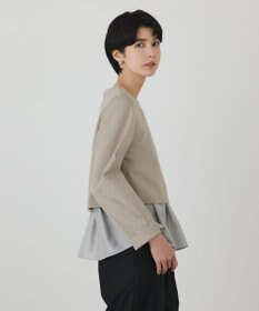 GRACE CONTINENTAL シアーフレアカットトップ