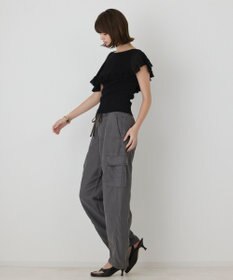 GRACE CONTINENTAL ツイルカーゴパンツ