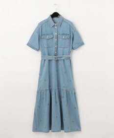 最終値下 新品タグ付き♡GRACE CLASS ロングシャツワンピース 上品 デニムロングワンピース / GRACE CONTINENTAL | GRACE