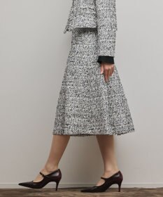GRACE CONTINENTAL ミックスツイードスカート