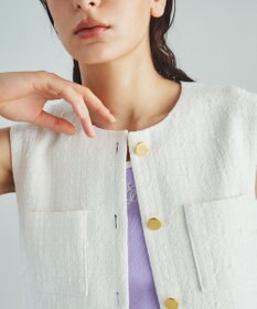 GRACE CONTINENTAL ツイードミニワンピース