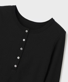 GRACE CONTINENTAL ヘンリーネックカットトップ