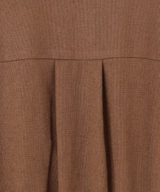 GRACE CONTINENTAL リネンタッチサファリドレス