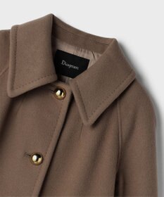 GRACE CONTINENTAL ウールカシミヤリバーコート