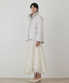GRACE CONTINENTAL ファー衿ダウンコート