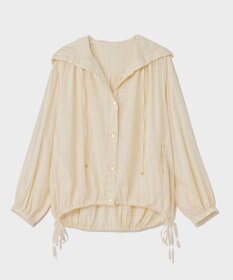 GRACE CONTINENTAL ラメチェックフーディー