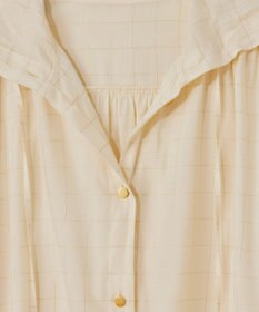 GRACE CONTINENTAL ラメチェックフーディー