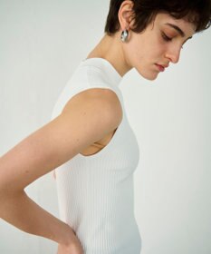 GRACE CONTINENTAL ハイネックリブニットトップ