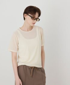 GRACE CONTINENTAL シアーベロアカットトップ
