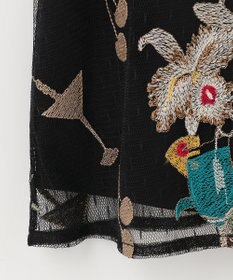 トロピカル刺繍トップ / GRACE CONTINENTAL | GRACE CONTINENTAL 