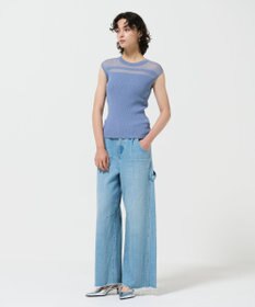 GRACE CONTINENTAL ペインターデニムパンツ