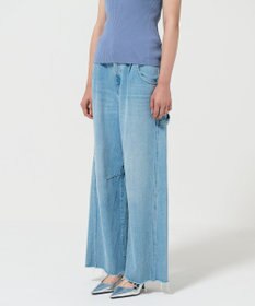 GRACE CONTINENTAL ペインターデニムパンツ