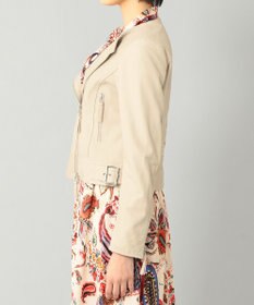 GRACE CONTINENTAL レースアップライダースジャケット