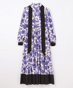 新品 GRACECONTINENTAL フラワープリントティアードワンピース フラワープリントティアードワンピース / GRACE CONTINENTAL