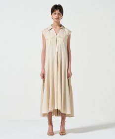 GRACE CONTINENTAL ティアードコンビシャツワンピース