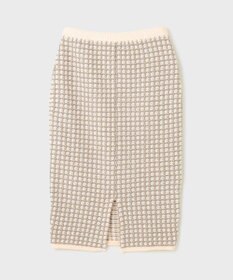 GRACE CONTINENTAL ツイードニットスカート