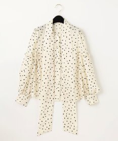 ドットラメフロッキーブラウス / GRACE CONTINENTAL | GRACE ドットラメフロッキーブラウス / GRACE CONTINENTAL | GRACE