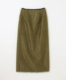 GRACE CONTINENTAL フリンジジャガードタイトスカート