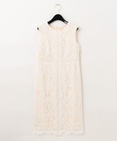 GRACE CONTINENTAL レースタイトドレス