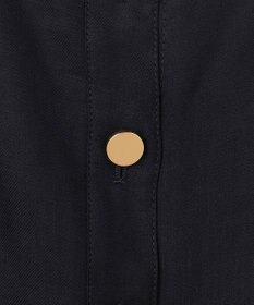 GRACE CONTINENTAL リネンタッチ配色ワンピース