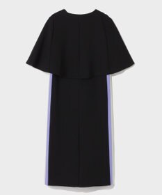 GRACE CONTINENTAL ケープレイヤードドレス