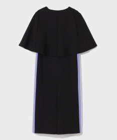 GRACE CONTINENTAL ケープレイヤードドレス