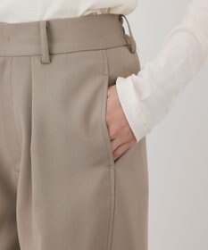GRACE CONTINENTAL ダブルクロスバレルパンツ