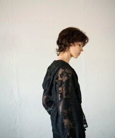 GRACE CONTINENTAL ジャガード刺繍ブルゾン