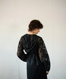 GRACE CONTINENTAL ジャガード刺繍ブルゾン