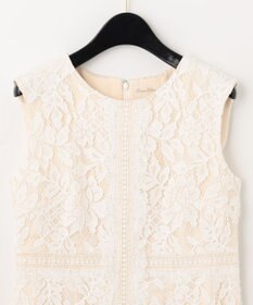 GRACE CONTINENTAL レースタイトドレス