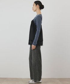 GRACE CONTINENTAL レースサテンキャミソール