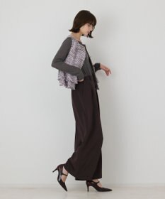 GRACE CONTINENTAL ペプラムツイードジレ