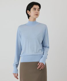 GRACE CONTINENTAL ウールシルククルーニットトップス