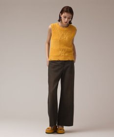 GRACE CONTINENTAL パッチワークニットトップ