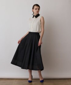 GRACE CONTINENTAL シアーメッシュスカート