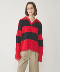 GRACE CONTINENTAL アランポロニットトップ