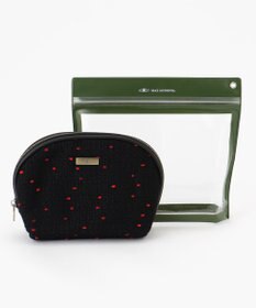 GRACE CONTINENTAL Fabricシェルポーチ-AW