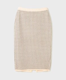 GRACE CONTINENTAL ツイードニットスカート