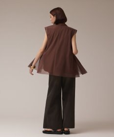 GRACE CONTINENTAL チュールオーバーベスト