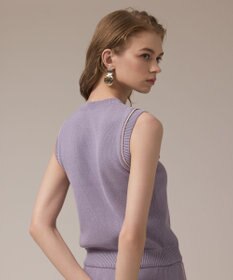 GRACE CONTINENTAL カノコニットトップ
